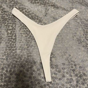 BoutineLA High Cut Cream Bottoms